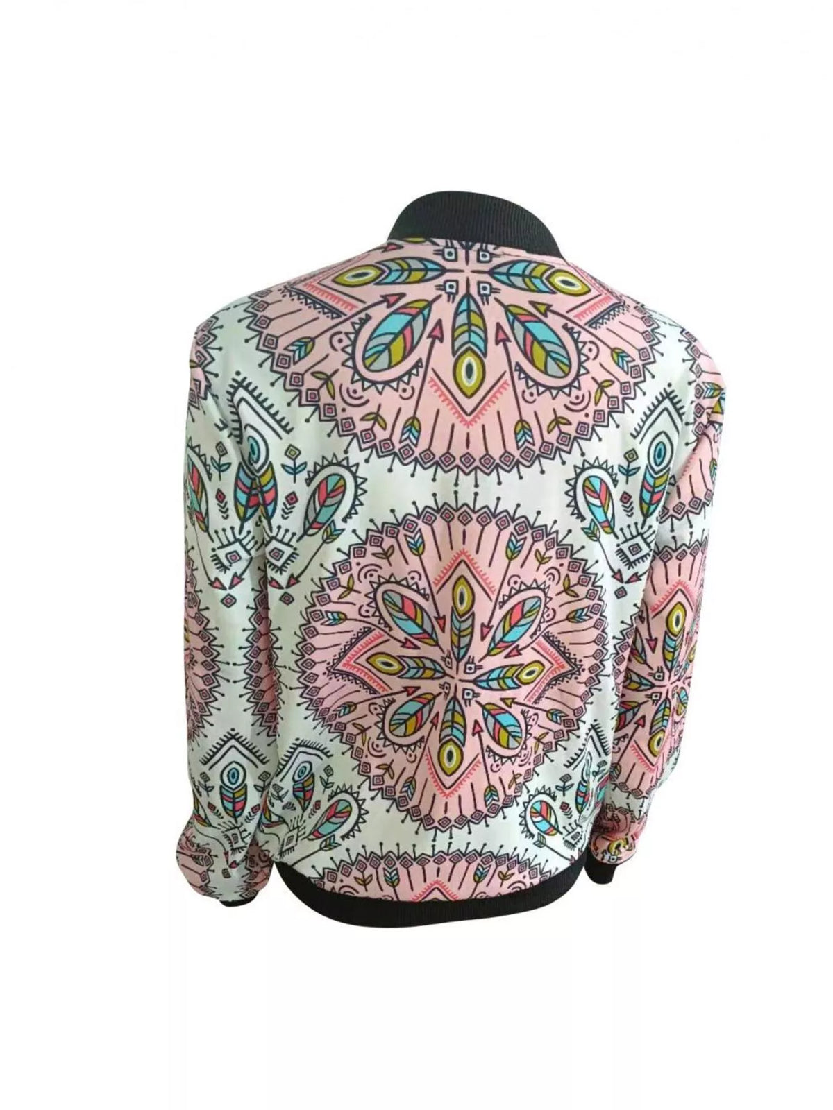 Zip Up Printed Jacket (5)