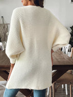 Open Front Drop Shoulder Cardigan (6)
