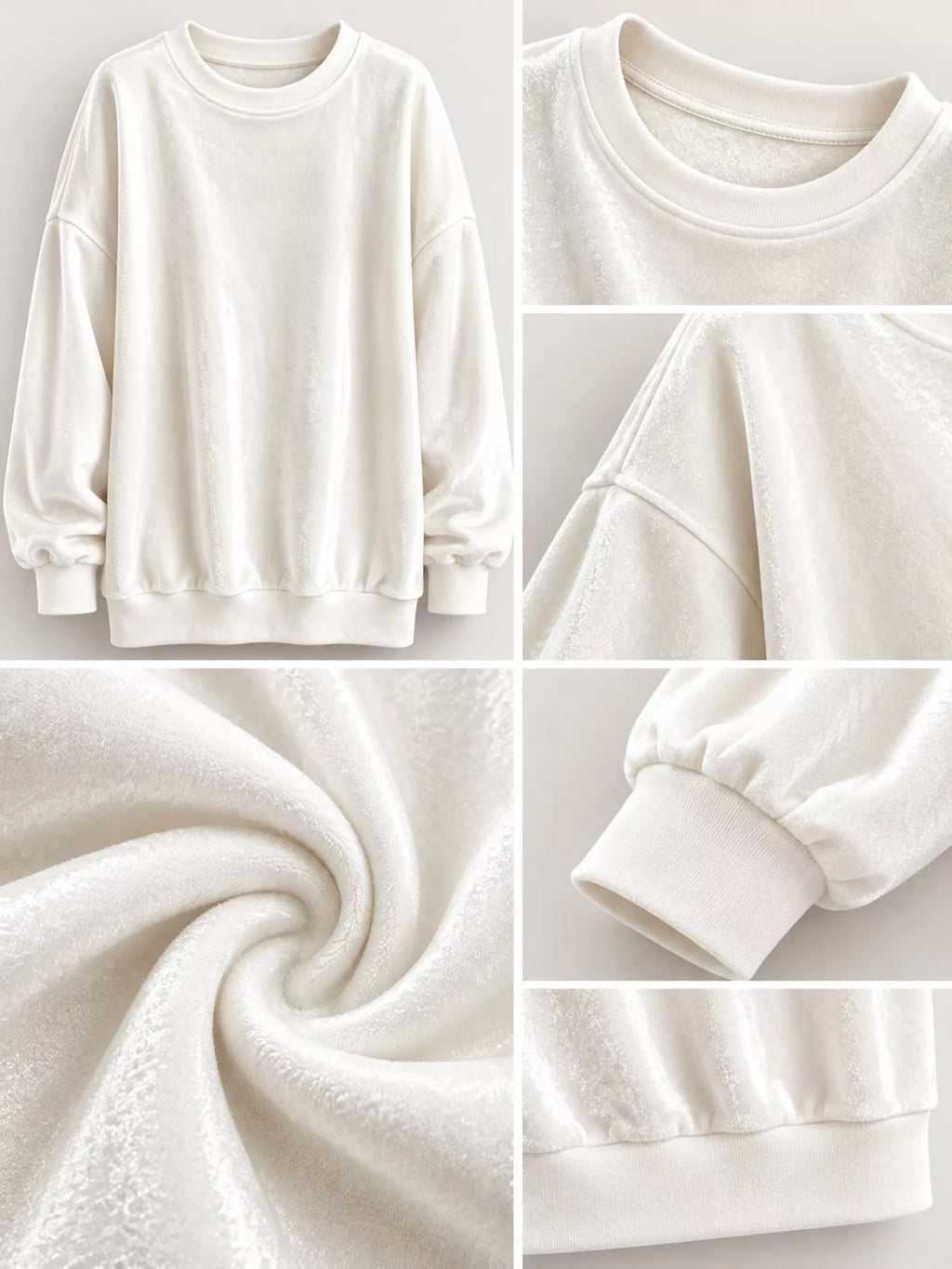Full Size Crew Neck Drop Shoulder Sweatshirt Plus (3)