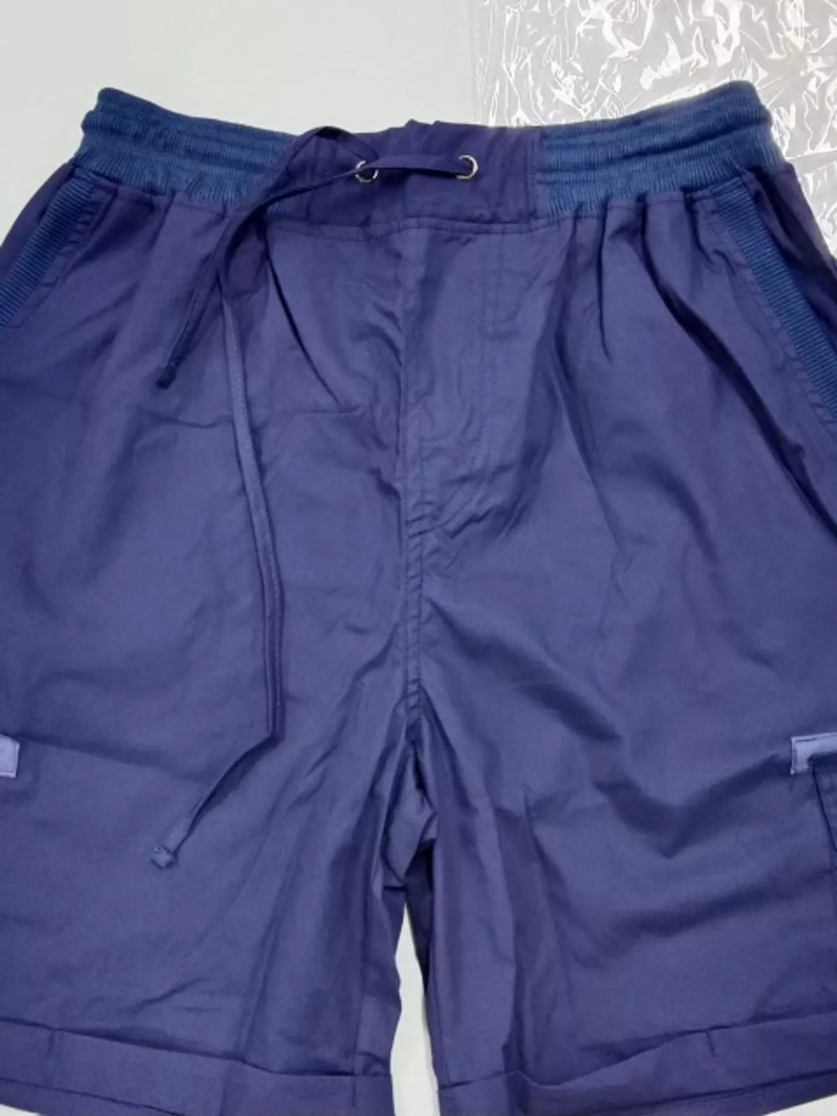 Full Size Drawstring Cargo Shorts Plus (26)