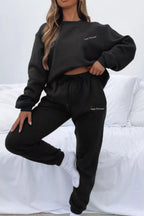 Round Neck Sweatshirt Joggers Set (6)