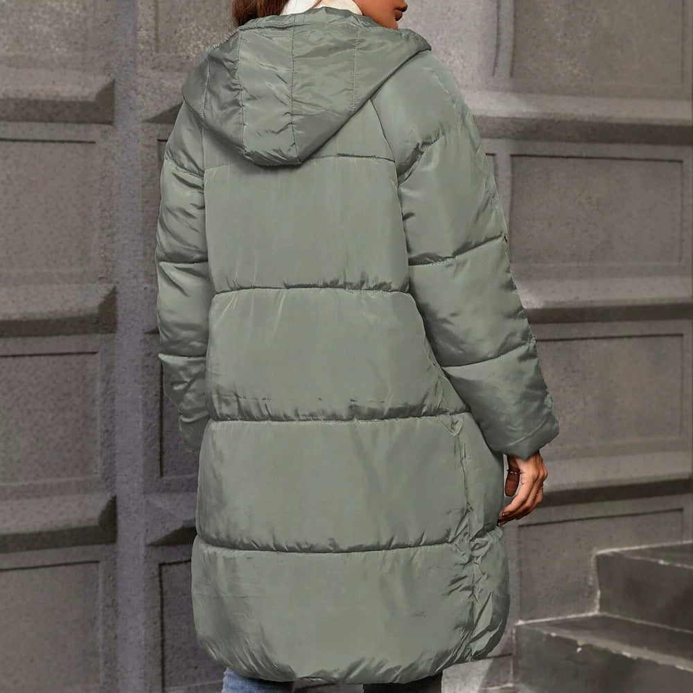 Hooded Loose Puffer Jacket photo 4