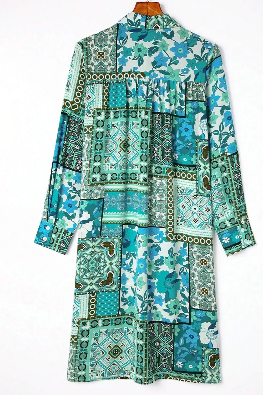 Printed Button Up Long Sleeve Cardigan (14)