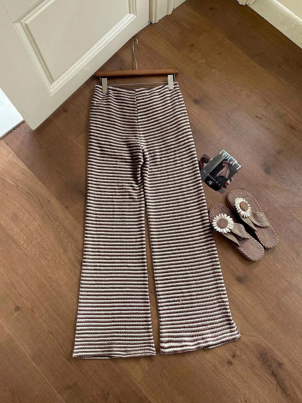 Drawstring Wide Leg Pants (4)