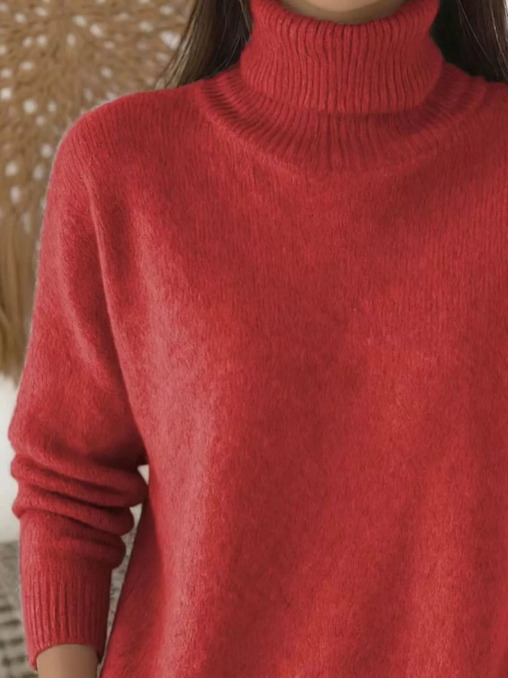 Turtleneck Long Sleeve Sweater (22)