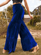 Velvet High Waist Wide Leg Pants (18)