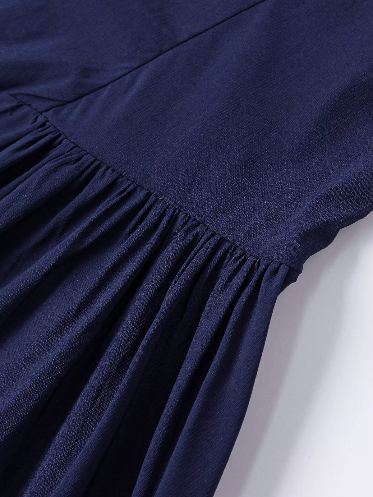 Sweetheart Neckline Long Sleeve A-line Midi Dress (19)