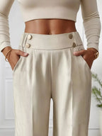 Full Size High-waisted Wide-leg Pants Plus (2)