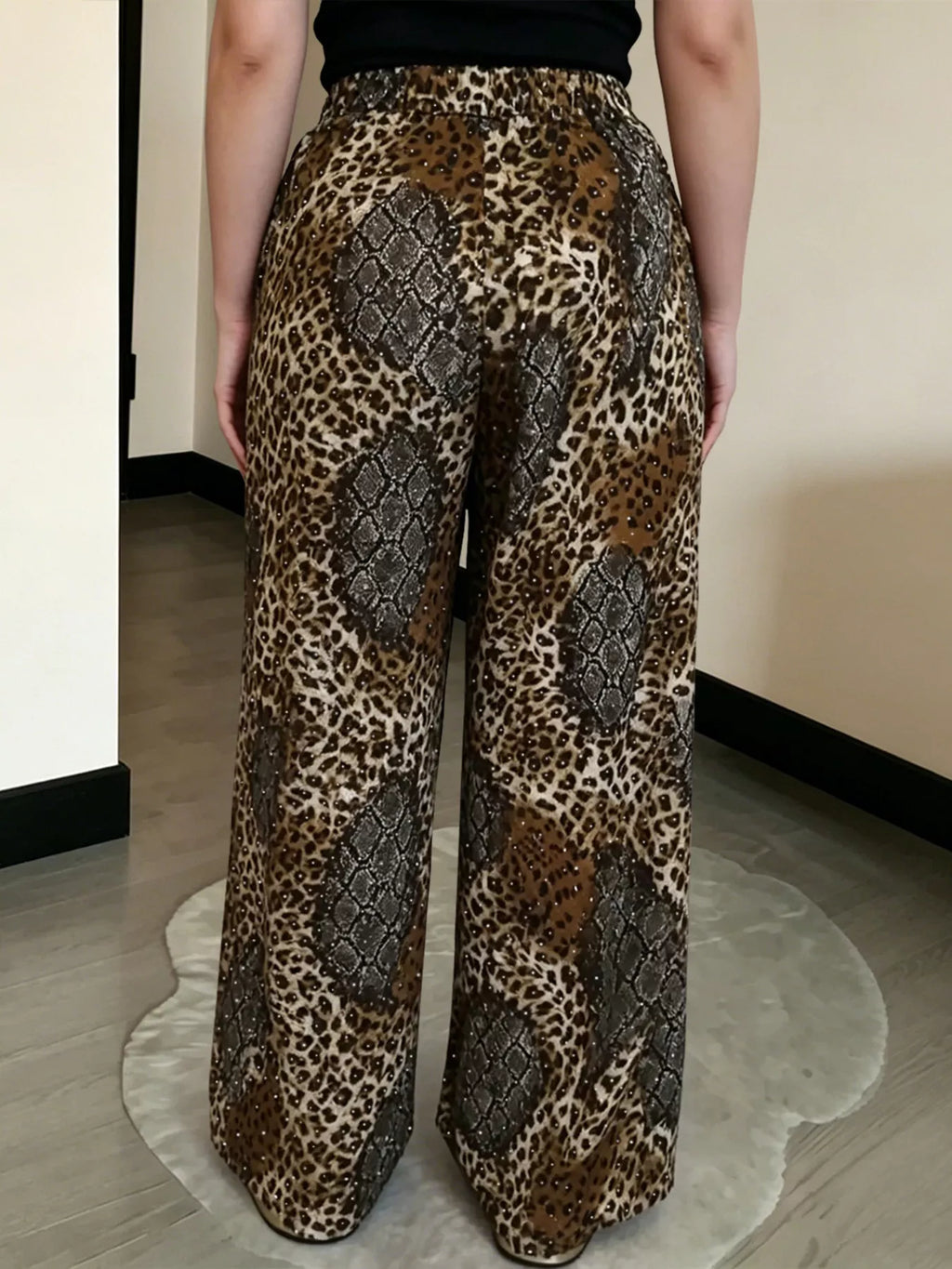 Drawstring Wide-leg Pants (8)