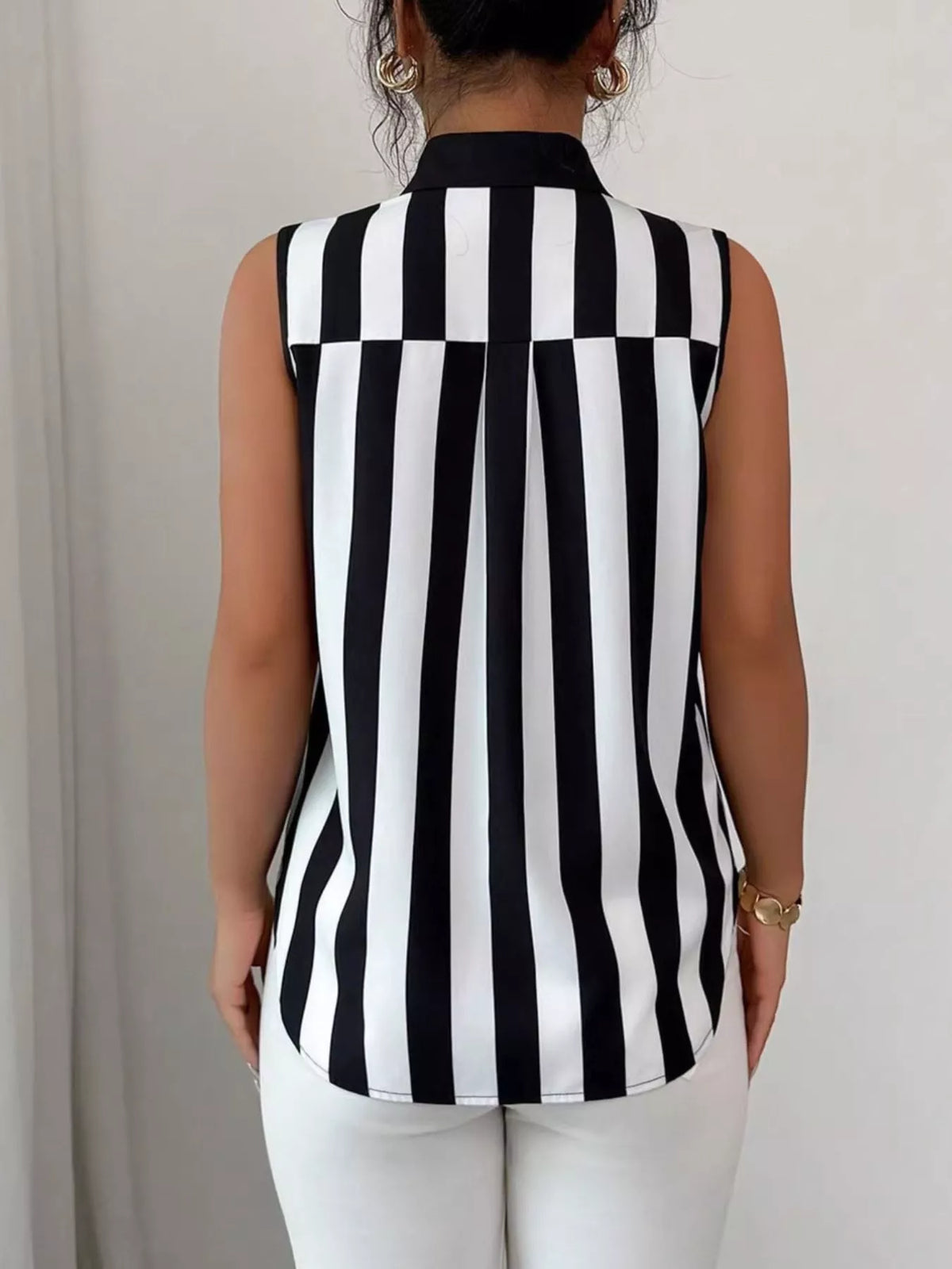 Button Up Sleeveless Shirt (11)