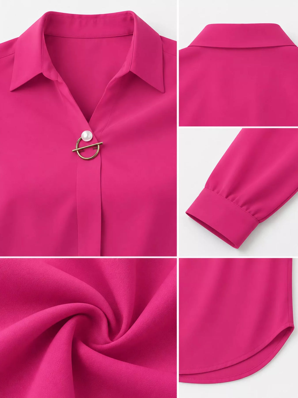 Long Sleeve Satin Blouse (26)