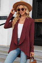 Open Front Long Sleeve Cardigan (16)