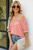 Short Flounce Sleeve Top (20)