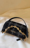 One-shoulder Crossbody Smoky Plaid Underarm Bag variant CJNS196295601AZ