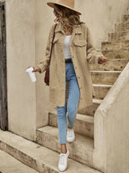 Collared Button Down Coat (4)
