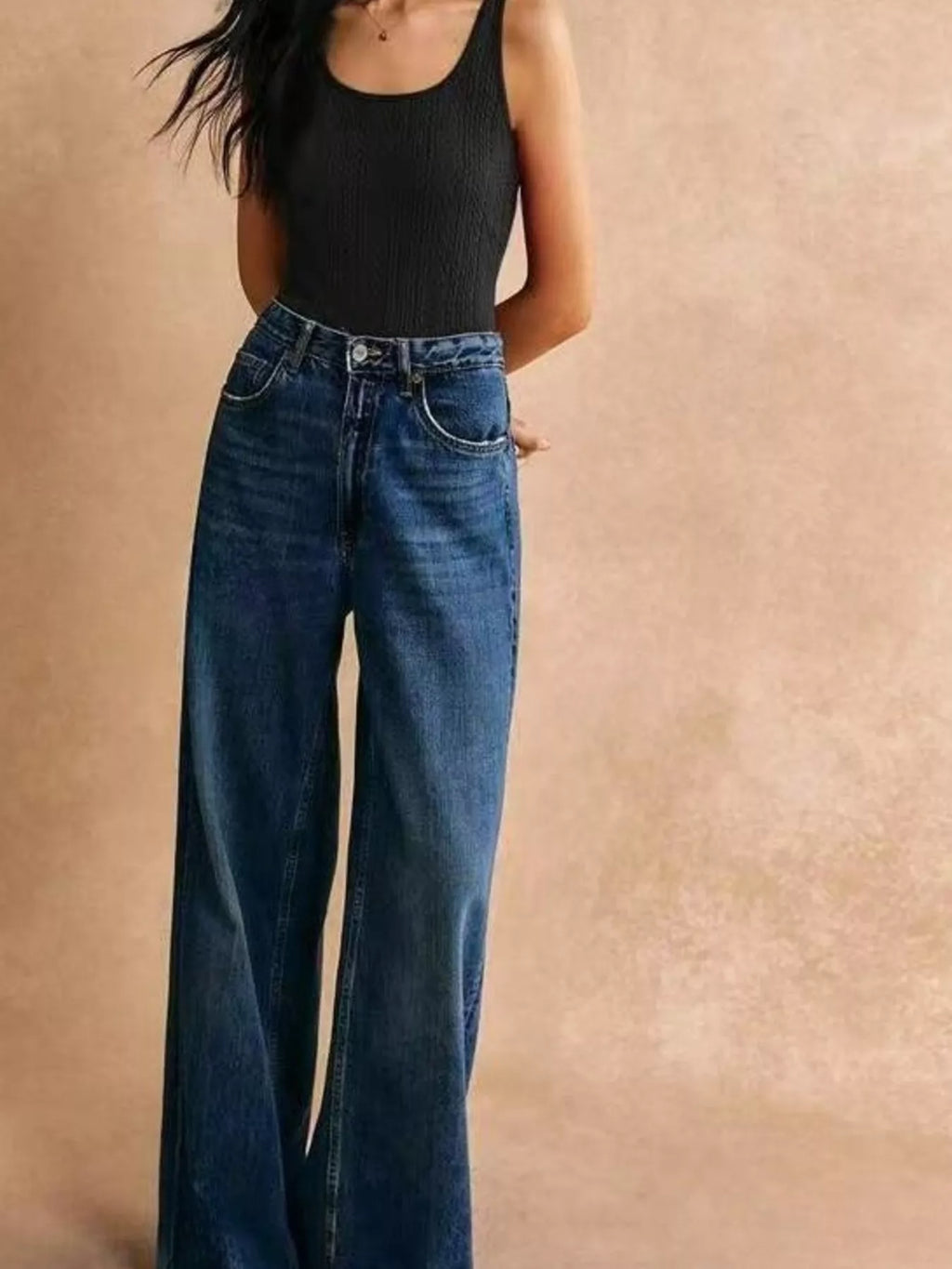 Textured Knit Scoop Neck Tank (7)