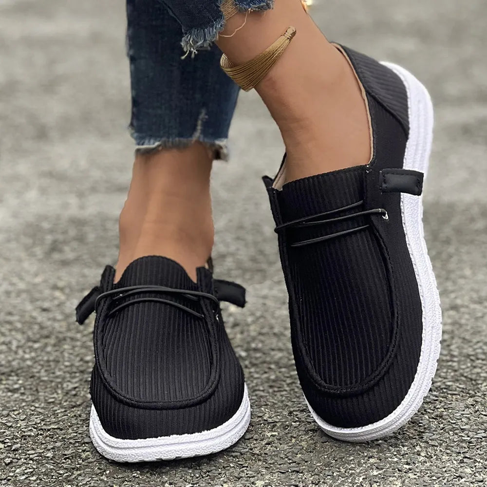 Round Toe Flat Slip-ons (3)