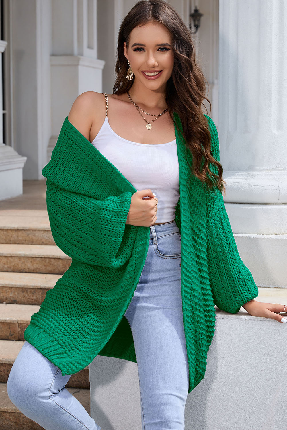 Open Front Longline Cardigan (14)