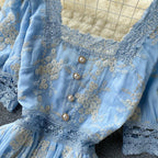 Vintage Lace Slim Dress photo 3