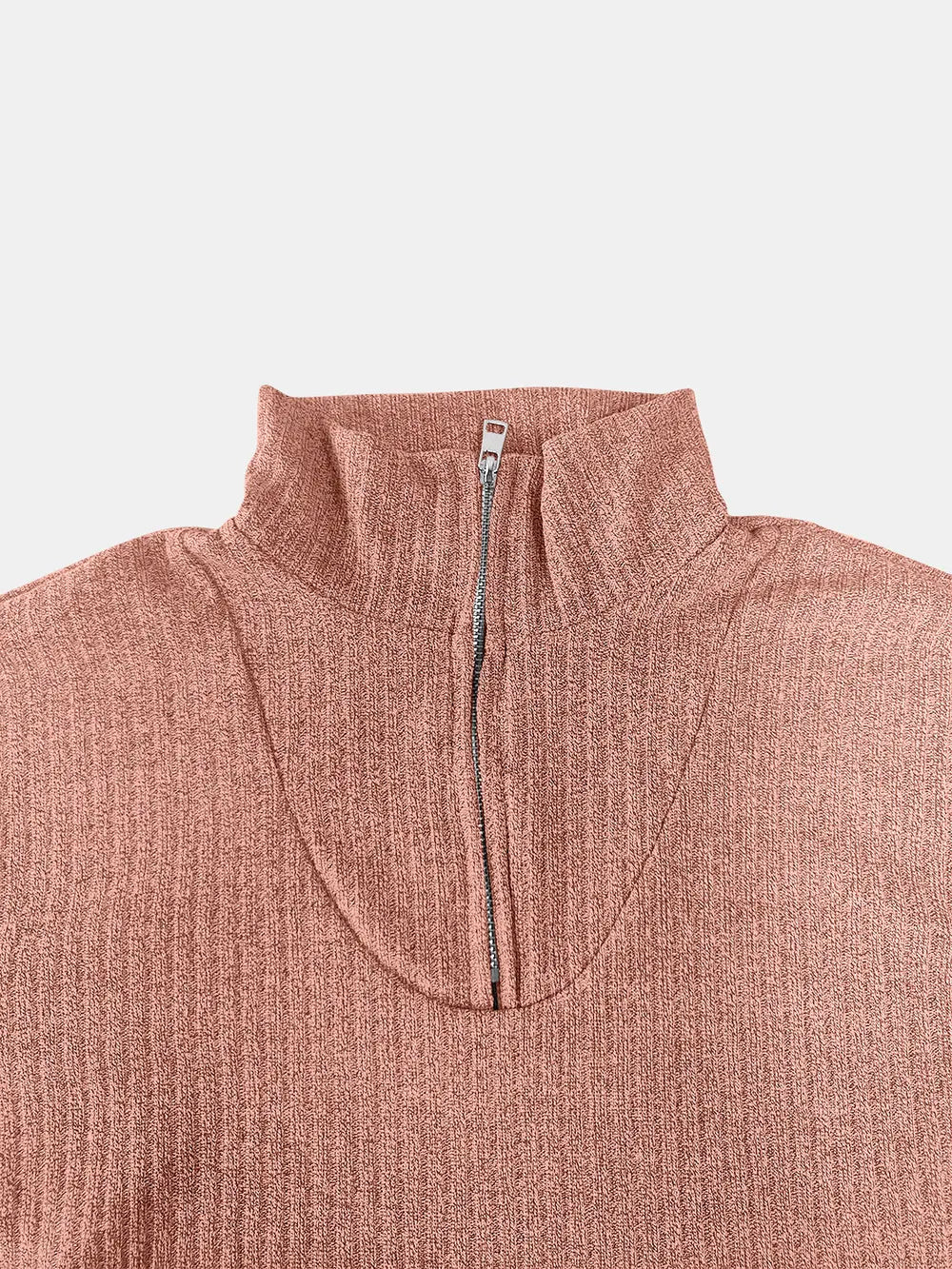 Full Size Quarter Zip Long Sleeve Top (23)