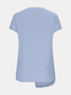 Full Size Round Neck Short Sleeve T-shirt (8)