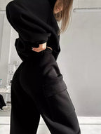 Kangaroo Pocket Hoodie Joggers Set (6)