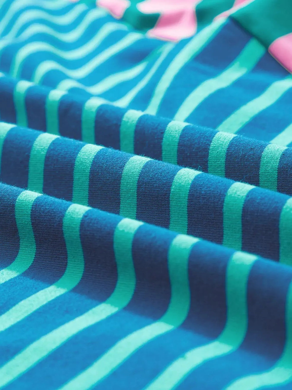 Colorful Striped Oversized T-shirt (4)