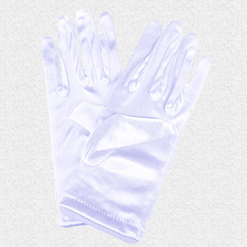 Bridal Wedding Gloves Short Satin Dress Cheongsam variant CJYD261302801AZ