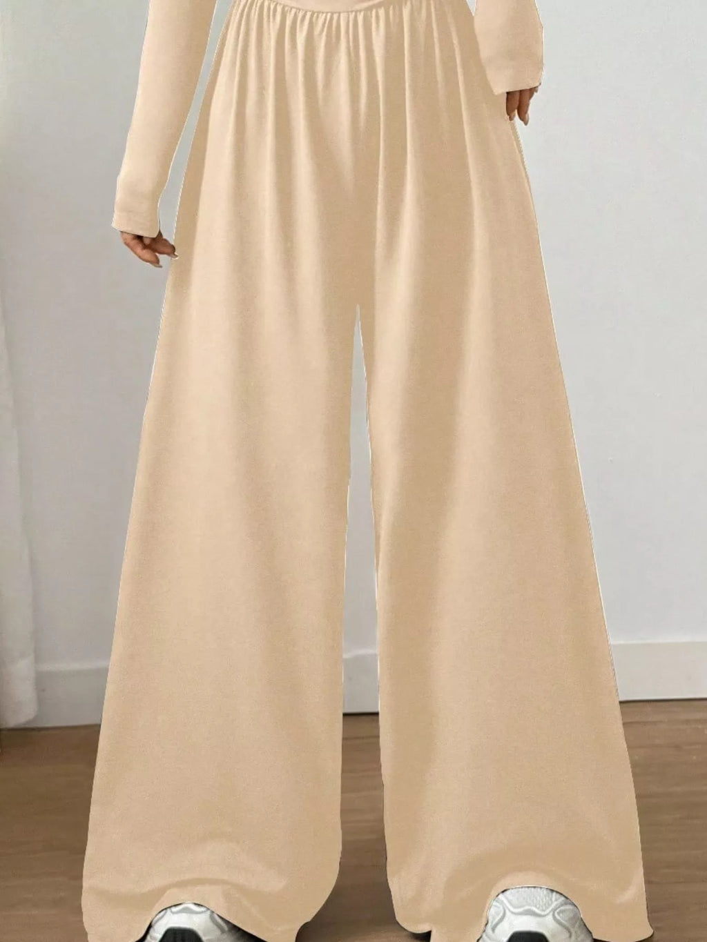 Ruched Square Neck Wide-leg Jumpsuit (12)