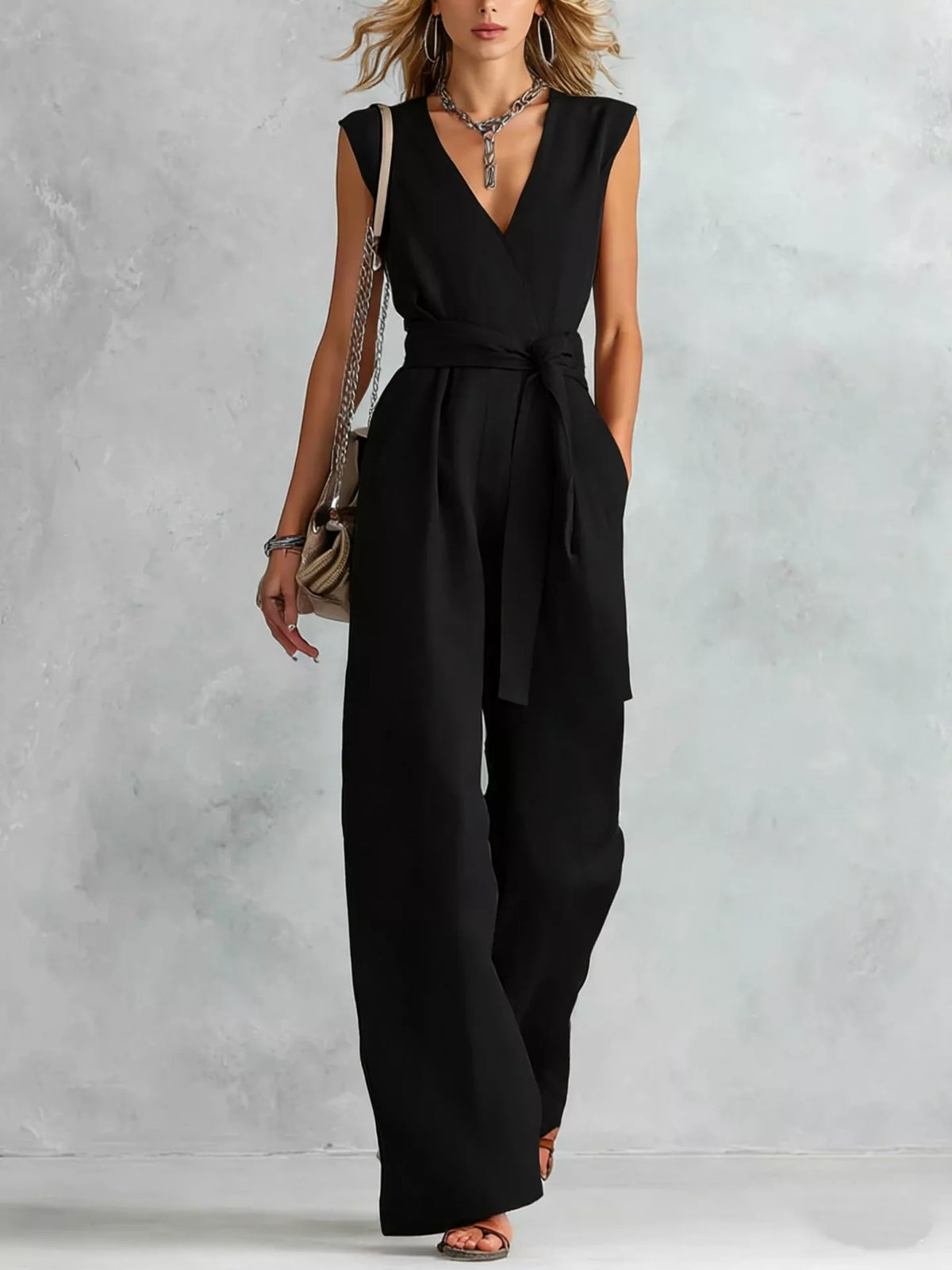 Sleeveless Wide Leg Jumpsuit (5)