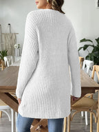 Open Front Long Sleeve Cardigan (5)