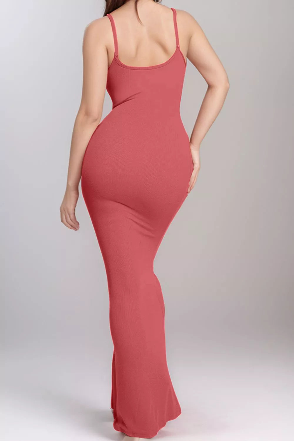 Built-in Shapewear Sleeveless Maxi Dress (13)