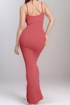 Built-in Shapewear Sleeveless Maxi Dress (13)