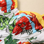 Keel Body Shaping Fruit Vegetable Sling Dress photo 2