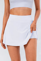 High Waist Pleated Active Skirt (15)
