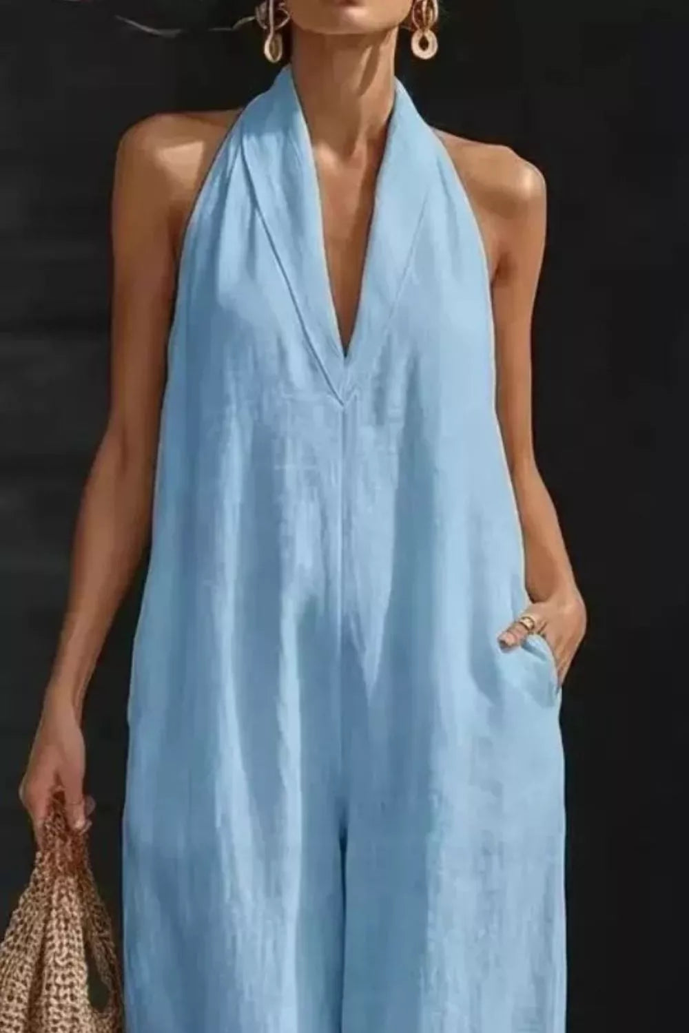 Sleeveless Wide Leg Jumpsuit (11)