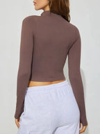 Zip Up Long Sleeve Active Outerwear (2)