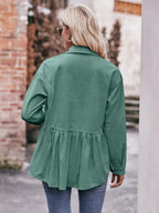 Collared Neck Long Sleeve Shirt (13)