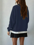Oversized Crew Neck Sweatshirt (24)