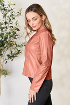 Mock Neck Zip Up Jacket (17)