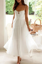 Ruched Smocked Back Cami Dress (2)