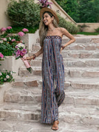 Tied Printed Tube Wide Leg Jumpsuit (12)