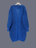 Chunky Knit Open Front Cardigan (4)