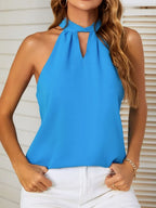 Cutout Grecian Neck Tank (4)