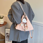 Large Capacity Spring Shoulder Bag Texture photo 15