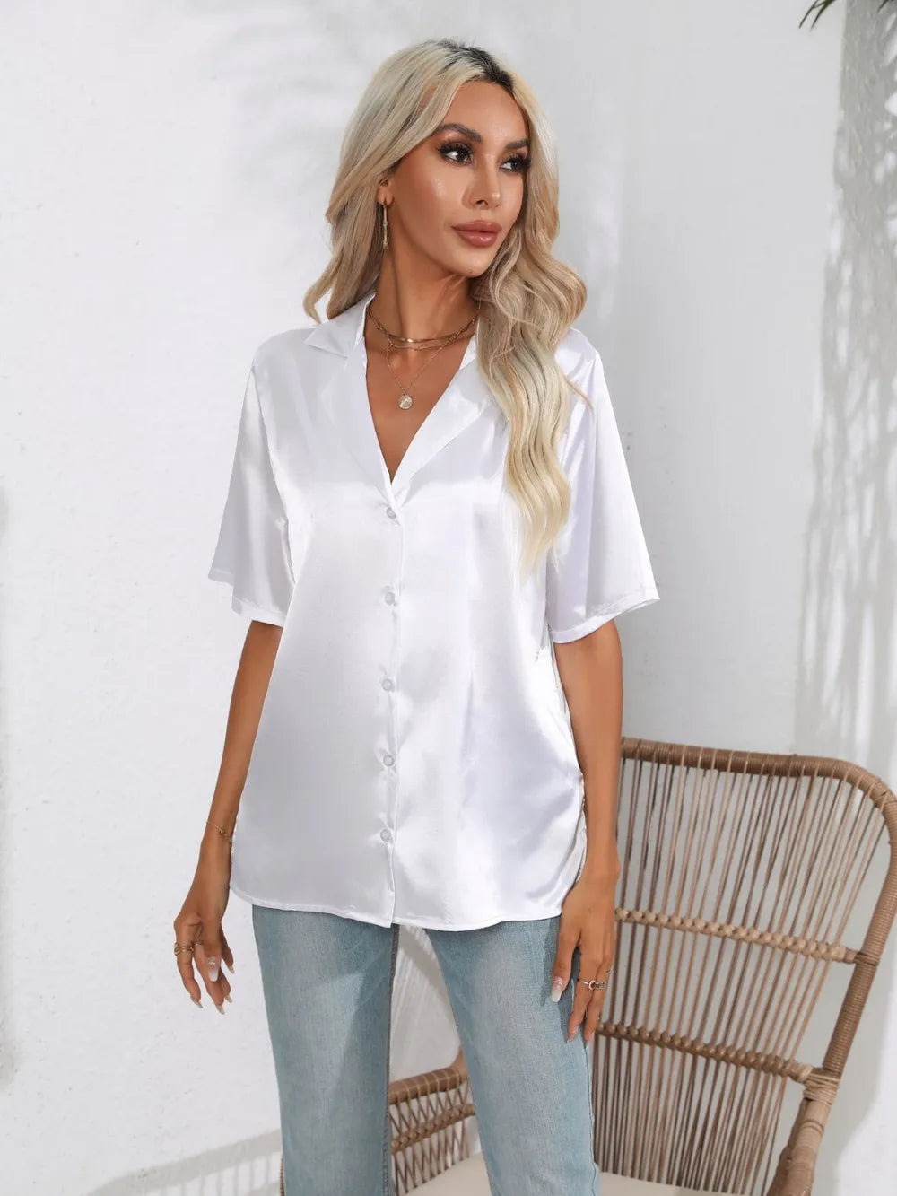 Button Down Short Sleeve Shirt (11)