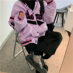Vintage Harajuku Jacket Hip Hop Loose photo 9