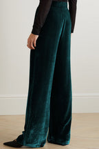 Loose Fit High Waist Long Pants Pockets (23)