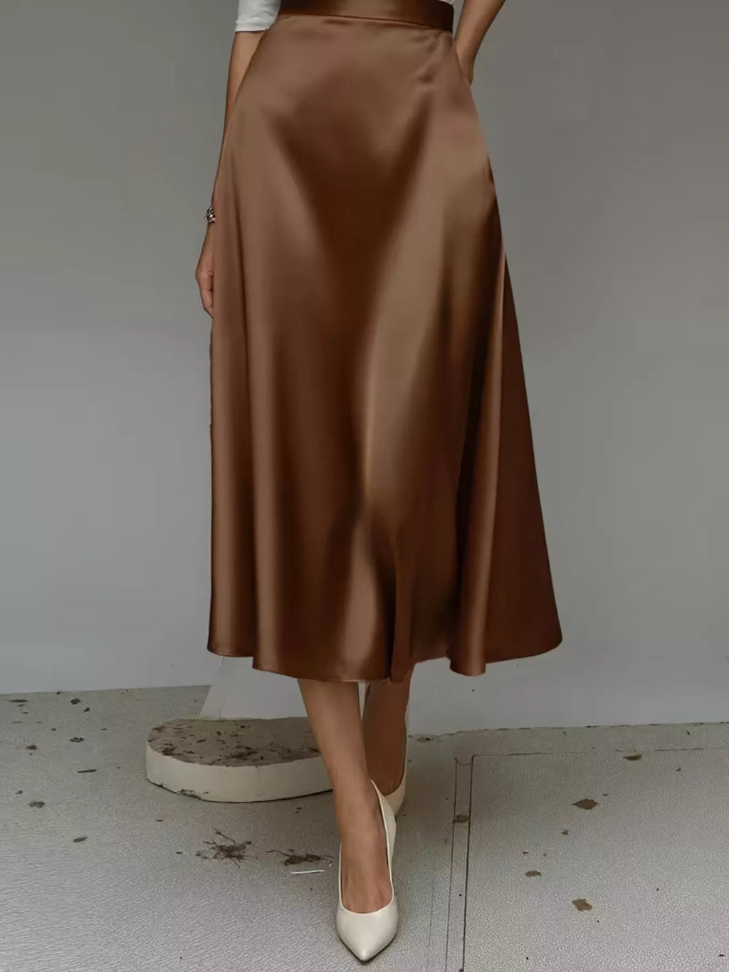 Satin Midi Skirt (17)