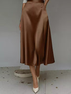Satin Midi Skirt (17)